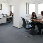 people working in office, office workflow
