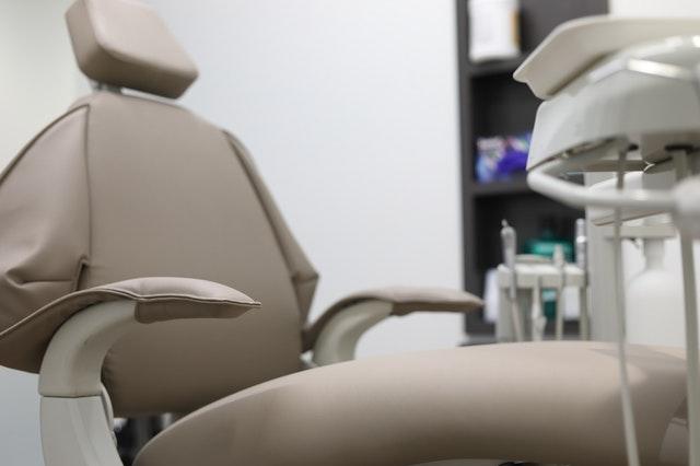chair at dental office