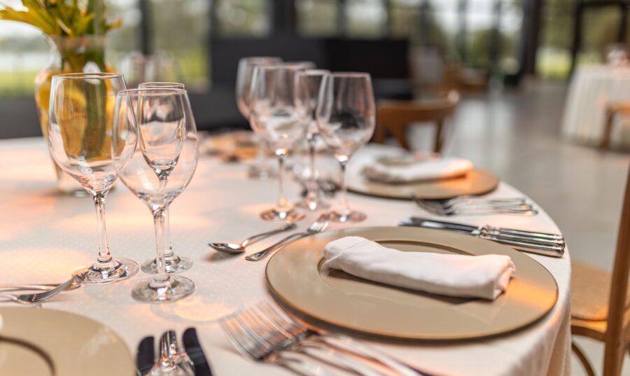 executive dinner table